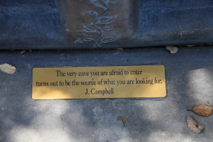 Joseph Campbell Quote Plaque