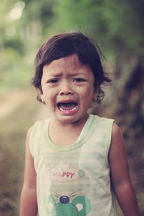 child crying